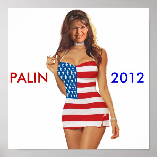 Funny Palin 2012 Poster (t shirt t shirts 2012) (Voorkant)