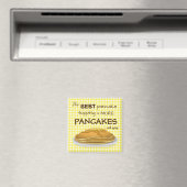 Funny Pancakes en Syrup Topping Quote Magneet (Insitu (Vaatwasser))