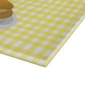 Funny Pancakes en Syrup Topping Quote Snijplank (Hoek)