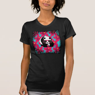 Funny Panda Beer Beach Bum Cool Sunbril Tropics T-shirt