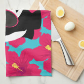 Funny Panda Beer Beach Bum Cool Sunbril Tropics Theedoek (Quarter Fold)