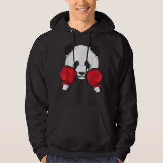 Funny Panda Boxing Cool Dierenvriend Handschoenen  Hoodie