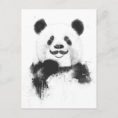 Funny panda briefkaart (Voorkant)