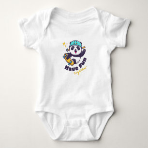Funny Panda Cute for Animals Lover Romper
