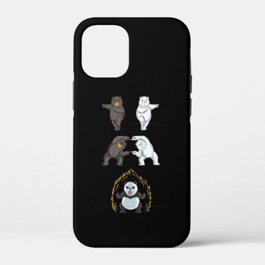 Funny Panda Cute Polar Beer Dierenvriend Case-Mate iPhone Case (Achterkant)