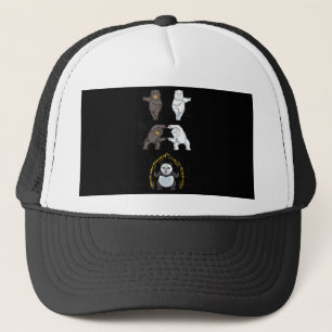 Funny Panda Cute Polar Beer Dierenvriend Trucker Pet