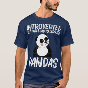 Funny Panda Design for Men Black White Beer T-shirt