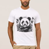 Funny Panda T-shirt (Voorkant)