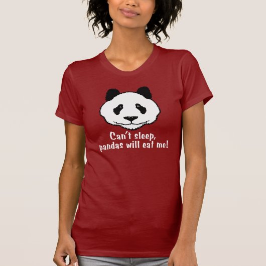 Funny Panda T-shirt (Voorkant)