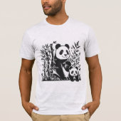 Funny Panda T-shirt (Voorkant)