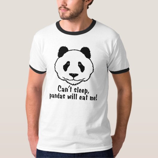Funny Panda T-shirt (Voorkant)