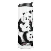 Funny Panda Thermal Tumbler Thermosbeker (Gedraaid links)