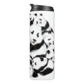 Funny Panda Thermal Tumbler Thermosbeker (Geroteerd rechts)