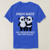 Funny Panda voor tante Mam Chinese Giant Pandas Fo T-shirt (Design voorkant)