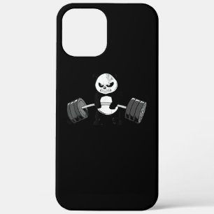 Funny Panda Workout Kitten Gym Deadlift kracht Case-Mate iPhone Case