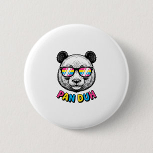 Funny Panda Zonnebril Vintage Graveer Shirt Des Ronde Button 5,7 Cm