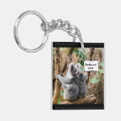 Funny Pandas of Koalas - Welke zijn knuffels? Sleutelhanger (Voorkant Links)