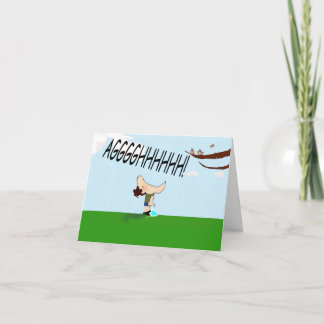 Funny Pandemic Cartoon Persoonlijke Groet Kaart