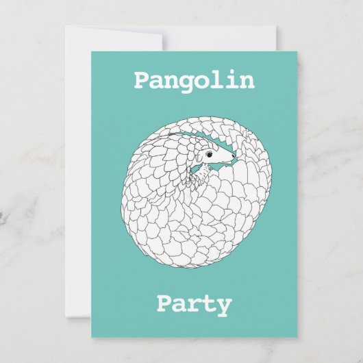 Funny Pangolin Lock Free Covid19 humor Party (Achterkant)