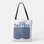 Funny Pantser Writing Method Slogan Tote Bag (Achterkant)