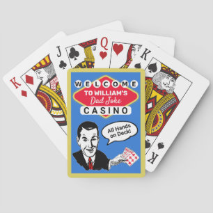 Funny  Pap Joke Casino Persoonlijke naam Pokerkaarten