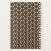 Funny Pap Monster houdt van aangepaste koffieplank Planner (Achterkant)