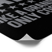 Funny Papa Art For Grandpa From Grandkids Father's Poster (Hoek)