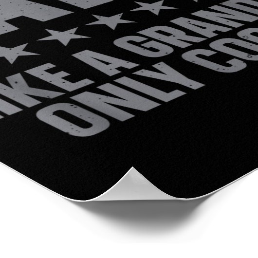 Funny Papa Art For Grandpa From Grandkids Father's Poster (Hoek)