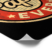 Funny Papa Art For Grandpa From Grandkids Father's Poster (Hoek)