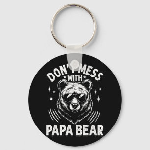 Funny Papa Beer Don&# t Mess With Papa Beer Funny Sleutelhanger
