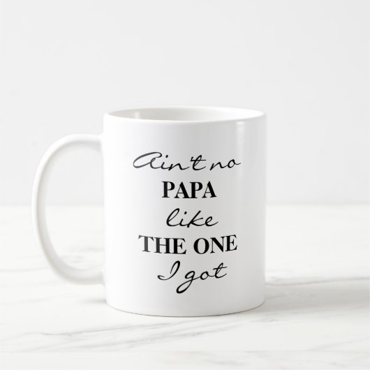 Funny Papa Grandpa Coffee Tea Mok (Links)