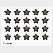 Funny Papa Ster Sticker (Vel)