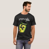 Funny Papacado 2021 voor de nieuwe vader en vaders T-shirt (Voorkant volledig)