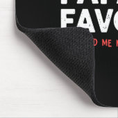 Funny Papaw's Favorite Granhild I'm Papaw's Favori Muismat (Hoek)