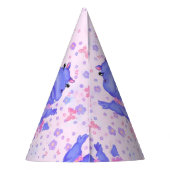 Funny Paper Party Pet Ballerina Hippo Ballet Dans Feesthoedjes (Achterkant)