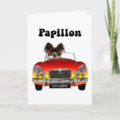 Funny Papillon Kaart (Voorkant)