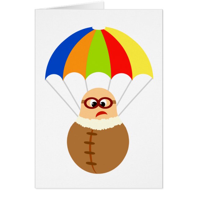 Funny Parachute Card (Voorkant)