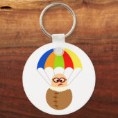 Funny Parachute Sleutelhanger (Voorkant)