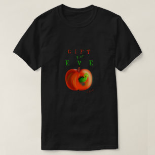 Funny Paradise Apple Mannen T-Shirt - Aangepaste t