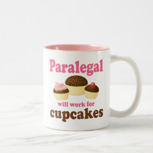 Funny Paralegal Tweekleurige Koffiemok