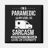 Funny Paramedic Emt Gift  Magneet (Voorkant)