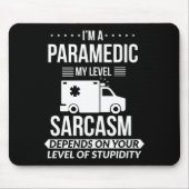 Funny Paramedic Emt Gift  Muismat (Voorkant)
