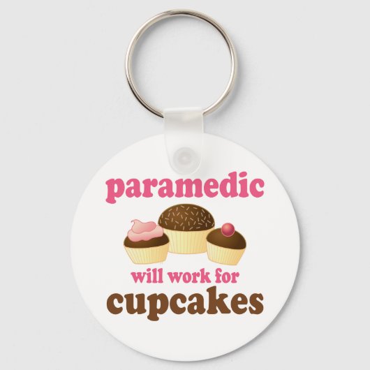 Funny Paramedic Sleutelhanger (Voorkant)