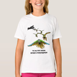 Funny Paratrooper Parrotrooper Macaw Shirt