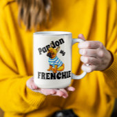 Funny Pardon My Frenchie French Bulldog Coffee Mok