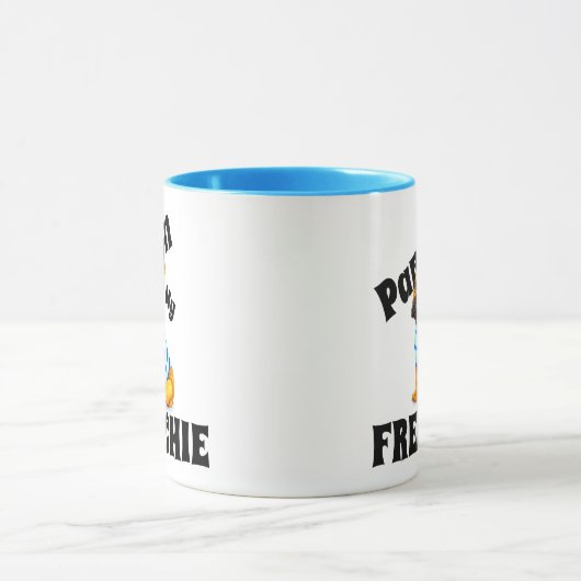 Funny Pardon My Frenchie French Bulldog Coffee Mok (Midden)