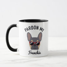 Funny Pardon my Frenchie Lila Tan French Bulldog