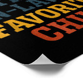 Funny Parent - Im My Mother In Laws Favorite Child Poster (Hoek)