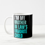 Funny Parent Men Women I'm My Mother In Law's Favo Koffiemok (Links)