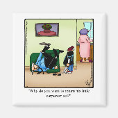 Funny Parenthood Humor Magnet (Voorkant)